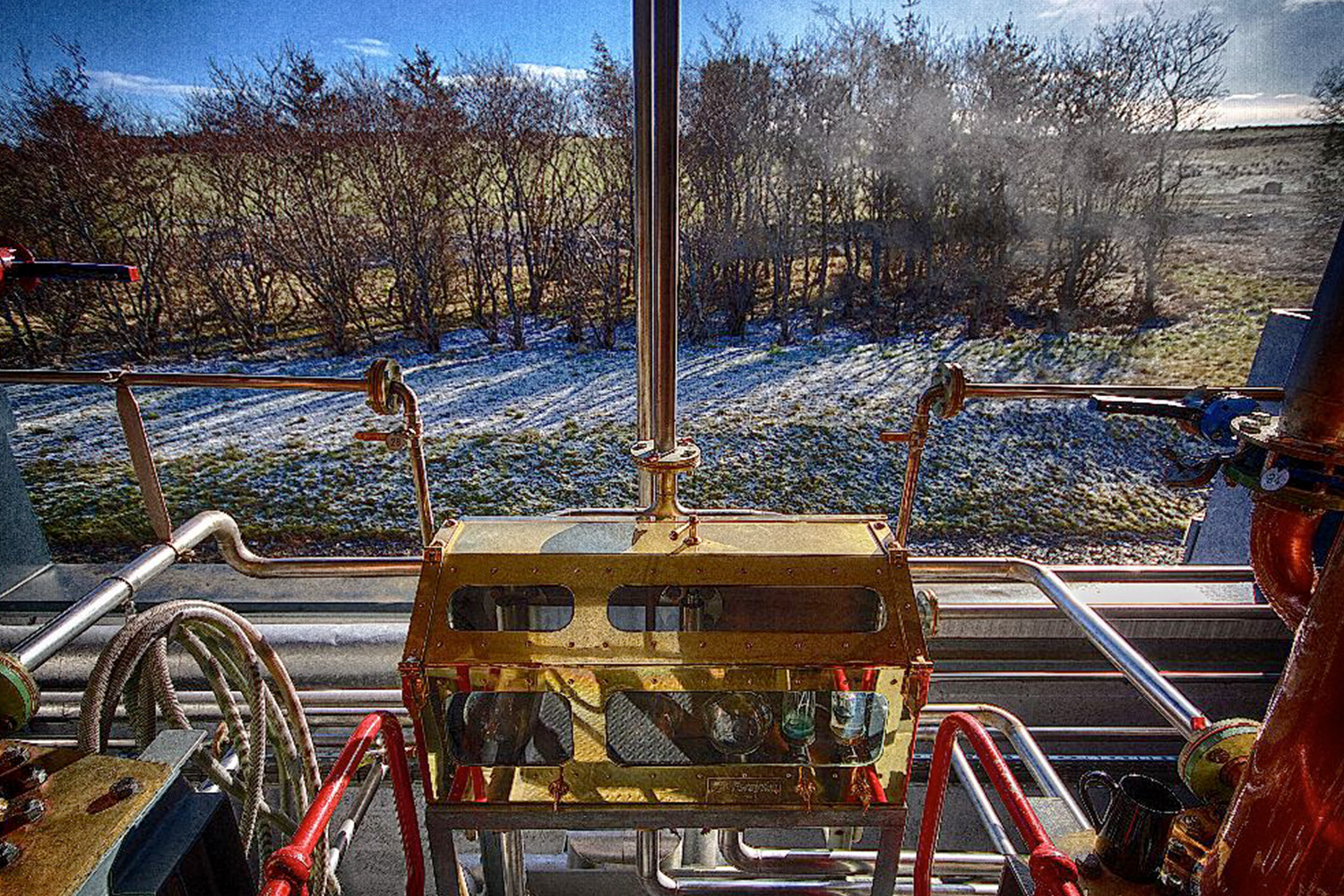 Wolfburn Distillery Whisky Spirit Safe Wolfburn Distillery Visit Whisky Spirit Safe