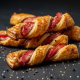 Whisky-Soaked Fig and Cheese Bites